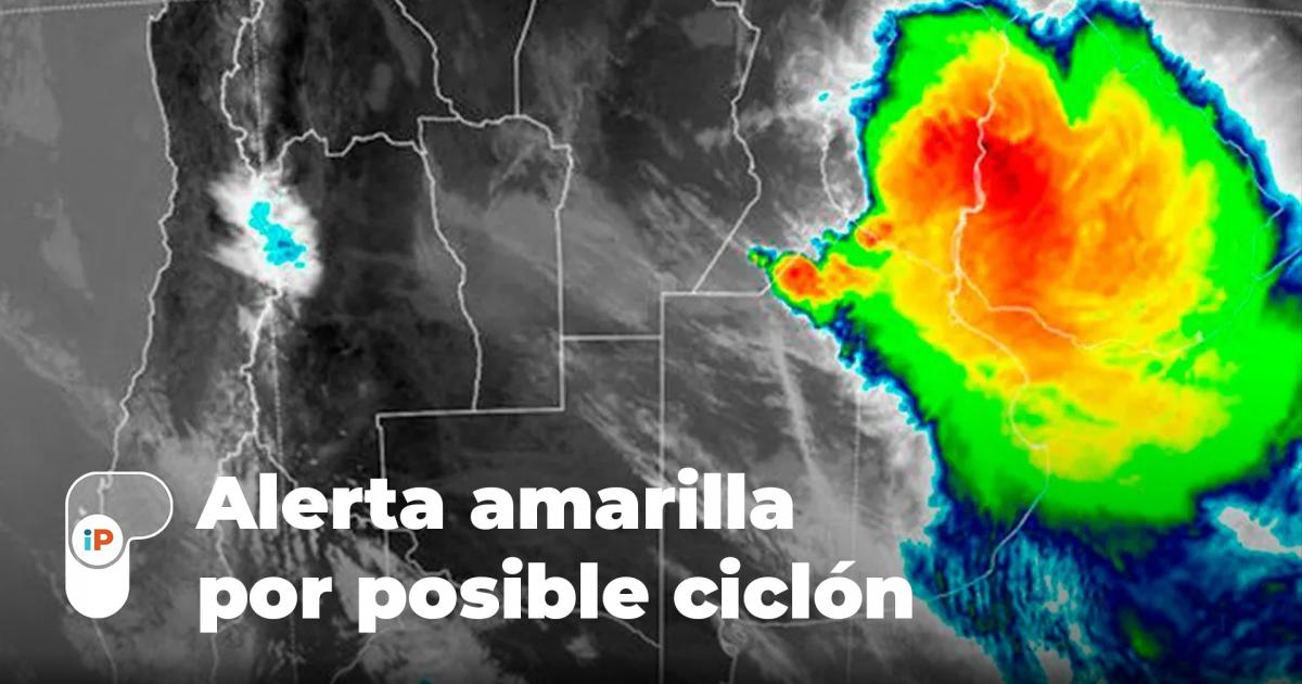 Alerta por posibles daños y accidentes por el temporal en Buenos Aires